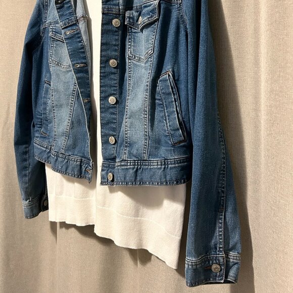 Celebrity Pink Denim Jacket - Women's Size L to XL - Picture 2 of 11